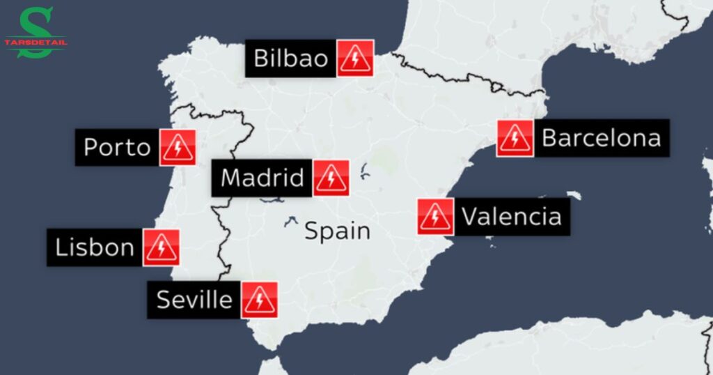 Endesa power cut today map